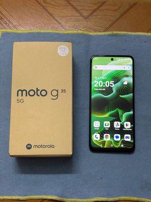 Motorola Moto G35 xanh cốm còn BH 8 tháng