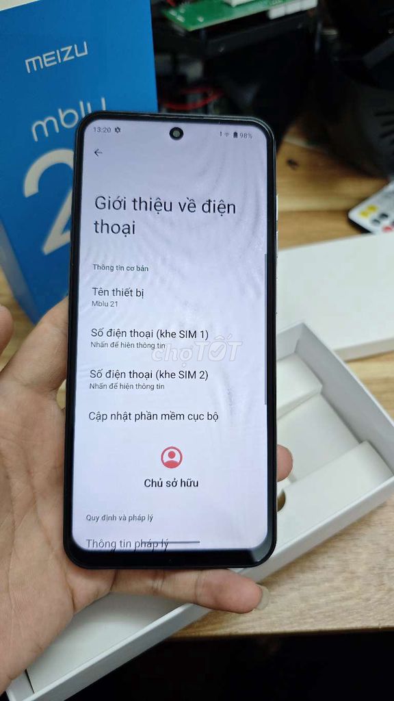 Meizu Mblu 21 4+4/64GB Trắng 99% mới. Mua bán Điện thoại tại Quận Nam Từ Liêm Hà Nội được đăng bởi Linh  hình 1