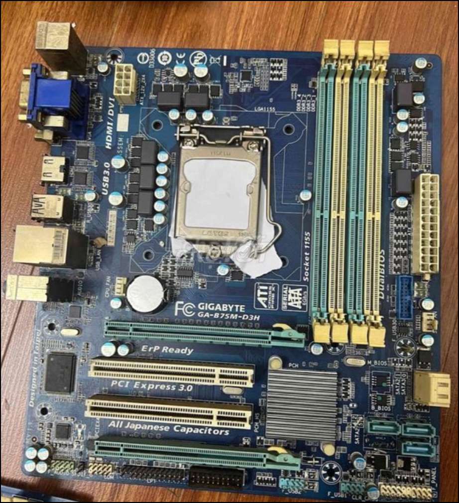 Bo mạch chủ Gigabyte GA-B75M-D3H. Mua bán Linh kiện (RAM, Card...) tại Thành phố Quảng Ngãi Quảng Ngãi được đăng bởi Nguyễn Quý hình 1
