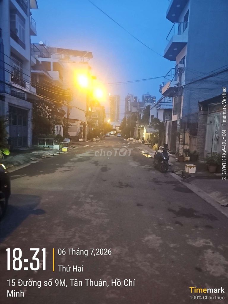 Cần bán nhà khu cư xá ngân hàng, phường tân thuận, tphcm