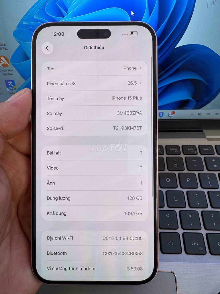 iPhone 15 Plus 128GB Hồng. Mua bán Điện thoại tại Quận 6 Tp Hồ Chí Minh được đăng bởi QUỐC THIÊN BÁN GÓP 0 ĐỒNG  hình 1