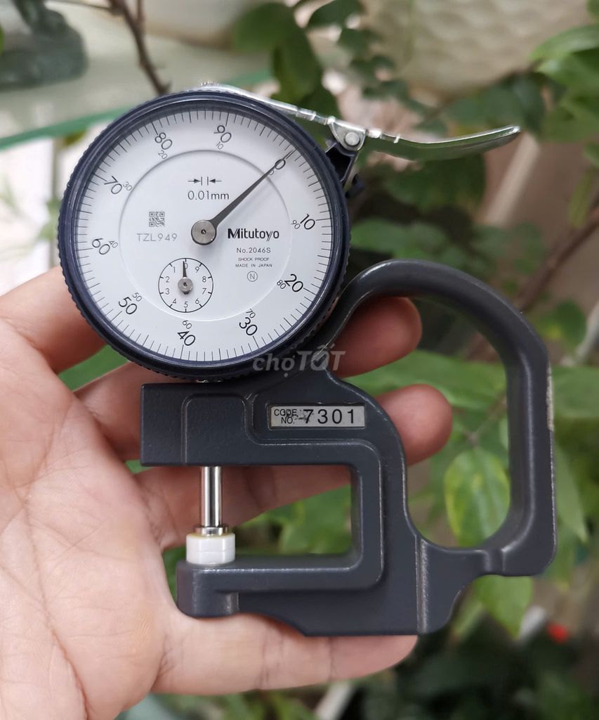 Thước đo độ dày Mitutoyo 7301 0-10mm. Mua bán Đồ chuyên dụng, Giống nuôi trồng tại Quận Hai Bà Trưng Hà Nội được đăng bởi DUYKHANH5445 hình 1