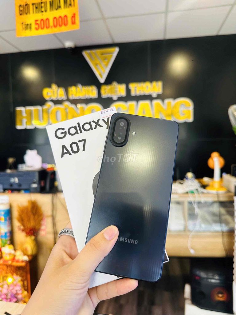 Samsung Galaxy A07 6/128G 99% fullbox. Mua bán Điện thoại tại Thành phố Bến Tre Bến Tre được đăng bởi HươngGiangmobile hình 1