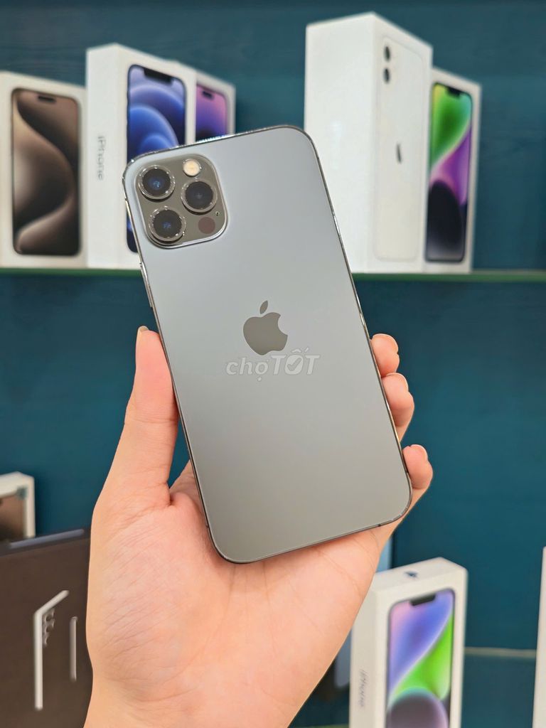 SALE - iPhone 12 Pro 128GB Xám Zin Nguyên Bản. Mua bán Điện thoại tại Quận Phú Nhuận Tp Hồ Chí Minh được đăng bởi TYMO Việt Nam hình 1