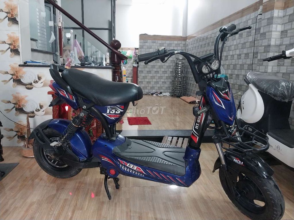Xe đạp điện M133 Pro Xanh dương Đã sử dụng. Mua bán Xe điện tại Quận Bình Tân Tp Hồ Chí Minh được đăng bởi Minh hình 3