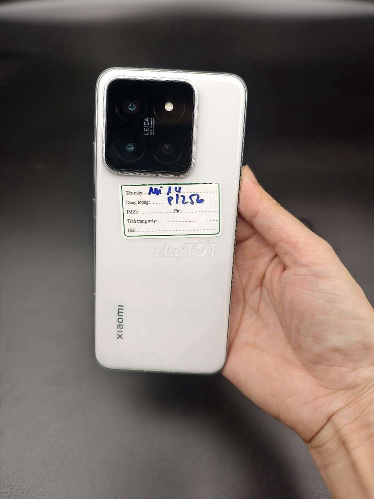Xiaomi 14 ram 8/256g và 16/512 . Mua bán Điện thoại tại Quận 6 Tp Hồ Chí Minh được đăng bởi Nhất Tín Mobile hình 1