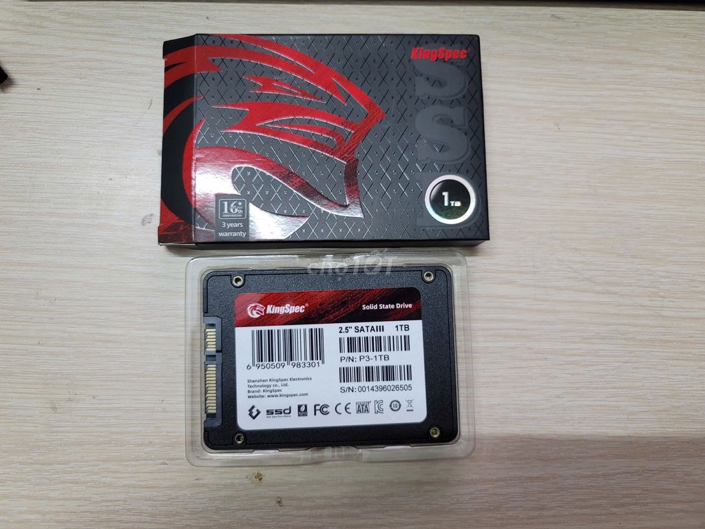 Thanh Lý SSD Kingspec 1TB new 950k