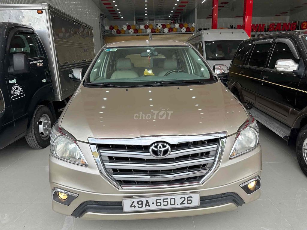 INNOVA 2014 ABS 2 TÚI KHÍ XE ĐẸP MÁY ÊM