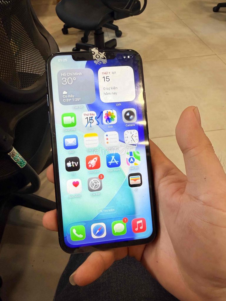 Apple iPhone 11 Pro Max 256GB Xám Đã thay màn. Mua bán Điện thoại tại Quận Tân Bình Tp Hồ Chí Minh được đăng bởi Quang nguyễn hình 1