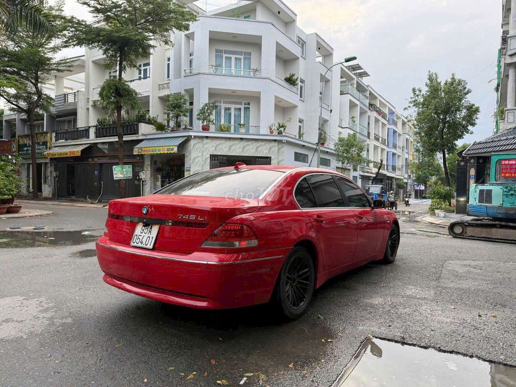BMW 745Li màu Đỏ. Mua bán Ô tô tại Quận 1 Tp Hồ Chí Minh được đăng bởi Thanh  hình 8