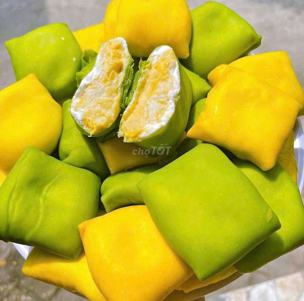 Bánh crepe sầu riêng. Mua bán Đồ ăn, thực phẩm và các loại khác tại Quận 12 Tp Hồ Chí Minh được đăng bởi Thùy Thanh Nguyễn  hình 1