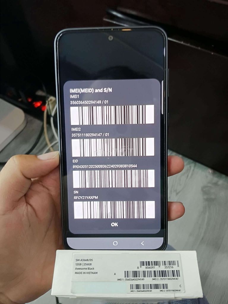 Samsung Galaxy A36 5G 12/256GB Đen. Mua bán Điện thoại tại Quận 6 Tp Hồ Chí Minh được đăng bởi Trung Trung Nguyễn hình 1