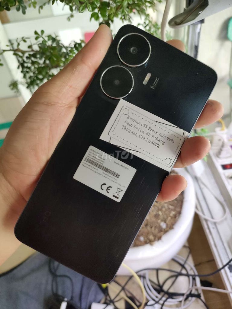 Realme c55 r6+128 mới keng bh dài TL 3-4