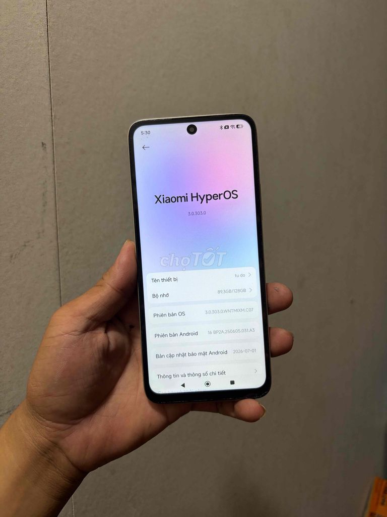 Xiaomi Redmi 13 8/128GB Vàng. Mua bán Điện thoại tại Thành phố Vị Thanh Hậu Giang được đăng bởi máy củ giá tốt  hình 1
