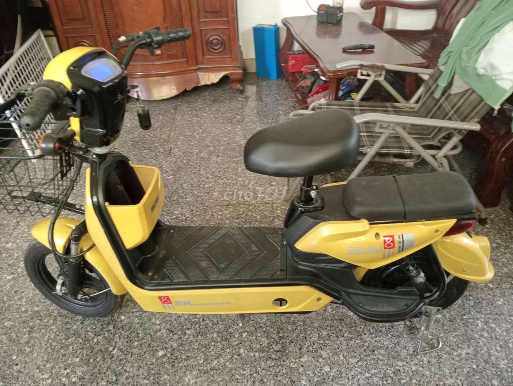 Xe đạp điện màu Vàng Đã qua sử dụng. Mua bán Xe điện tại Quận 12 Tp Hồ Chí Minh được đăng bởi Tên chưa cung cấp hình 3