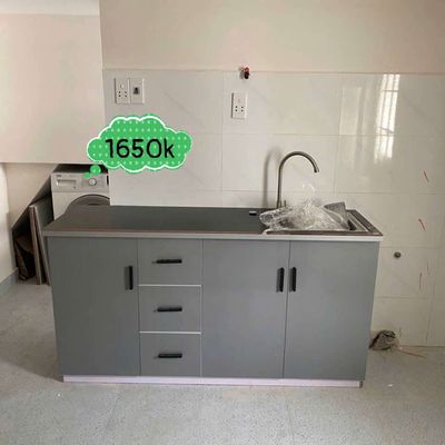 Tủ bếp nhựa Đài Loan kt 1m40 #kèm phụ kiện. Mua bán Tủ, kệ gia đình tại Quận 7 Tp Hồ Chí Minh được đăng bởi Nội Thất Nhựa HCM