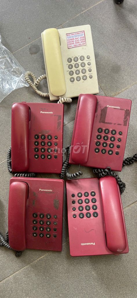 Điện thoại bàn Panasonic Đỏ, Trắng. Mua bán Điện thoại tại Thành phố Thủ Đức Tp Hồ Chí Minh được đăng bởi My Dung hình 1
