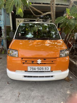 Suzuki apv 1.6 2006 màu cam trắng xe bao chạy