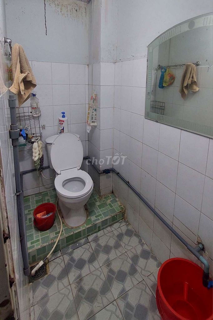 Nhà nguyên căn 1 lầu đúc 40m2 có 2pn, 2wc chỉ 6.9tr