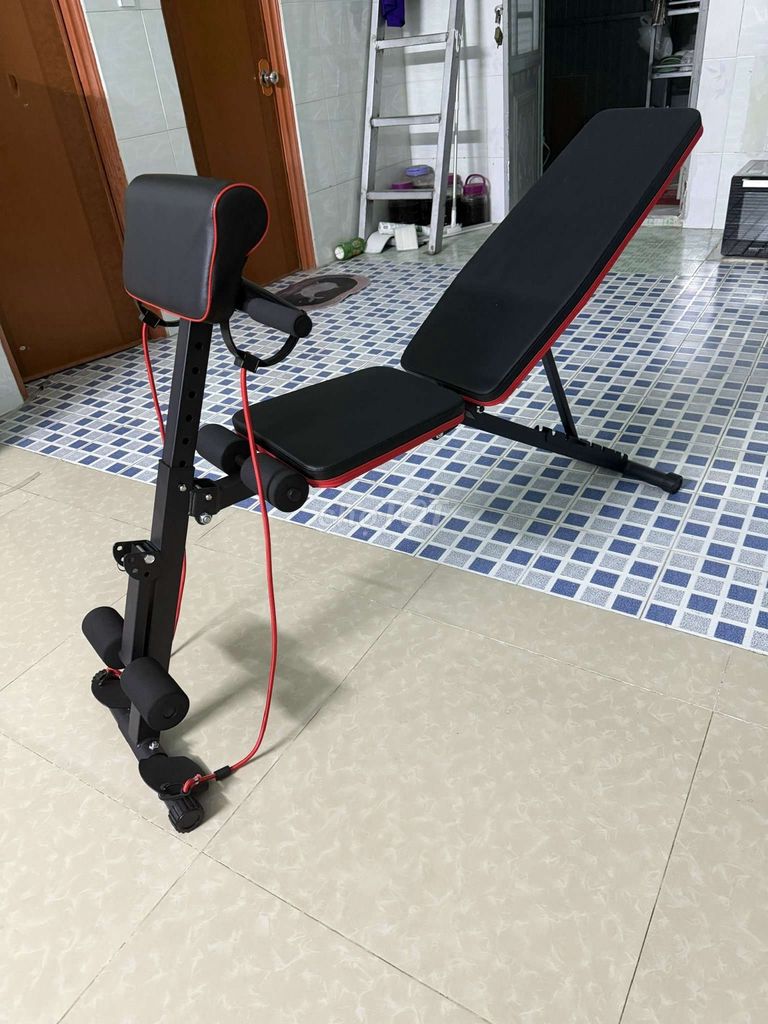Ghế tập bụng Kim loại da Đen đỏ Gấp gọn. Mua bán Đồ thể thao, Dã ngoại tại Thành phố Thủ Đức Tp Hồ Chí Minh được đăng bởi Oanh hình 1