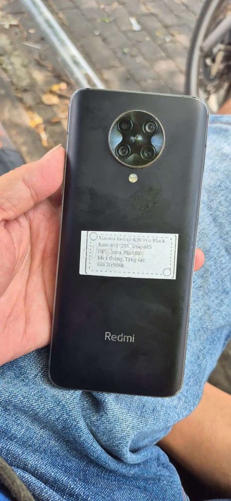 Xiaomi K30 Pro mất nguồn. màn zin đẹp full ok. Mua bán Điện thoại tại Huyện Hóc Môn Tp Hồ Chí Minh được đăng bởi Trần Kiên Mobile Shop hình 1