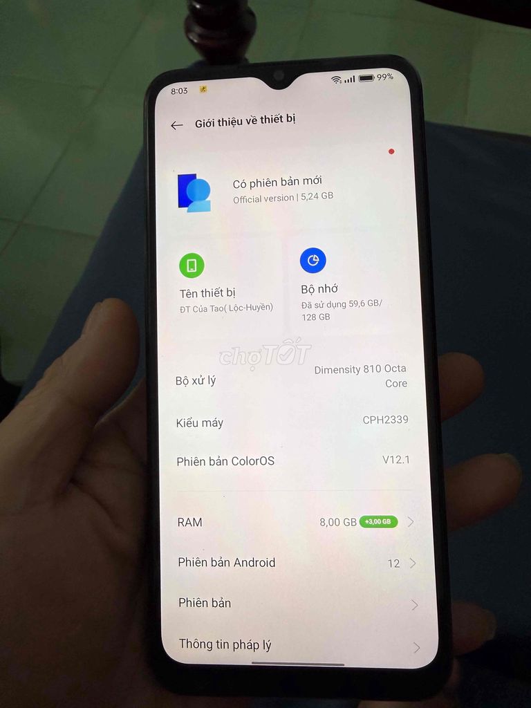 Máy đẹp mới 98 99%. Mua bán Điện thoại tại Thành phố Buôn Ma Thuột Đắk Lắk được đăng bởi Tuấn Chào Mào hình 1