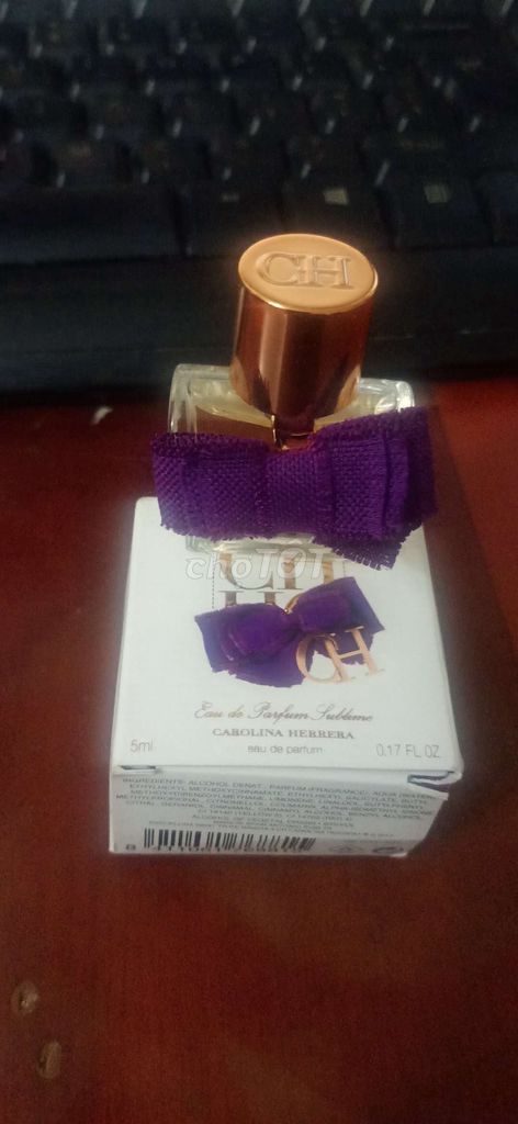 0354819862 - Nuớc hoa mini 5ml CH EAU de parfum syblime