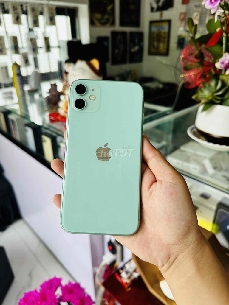 Apple iPhone 11 64GB Xanh VN/A. Mua bán Điện thoại tại Thị xã Phú Mỹ Bà Rịa - Vũng Tàu được đăng bởi Bi  hình 1