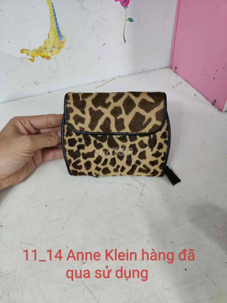 ví hổ báo ANNE KLEIN size 11x14