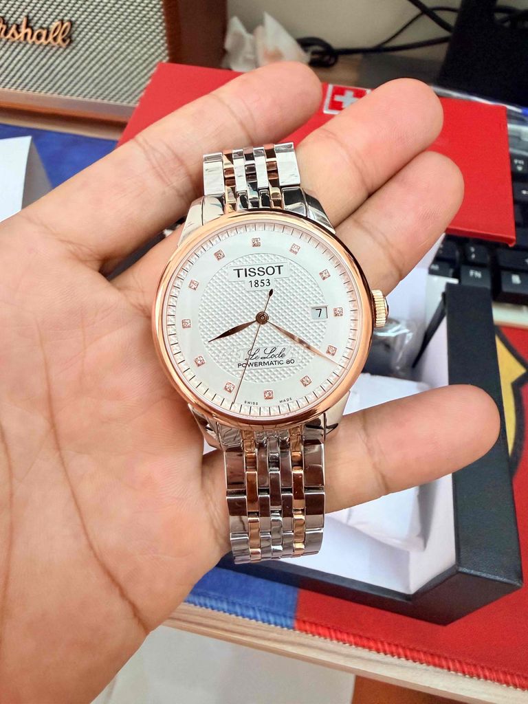 Đồng hồ Tissot Le Locle Kim loại Bạc Vàng hồng. Mua bán Đồng hồ tại Quận Cái Răng Cần Thơ được đăng bởi Trần Thanh Tuấn  hình 1