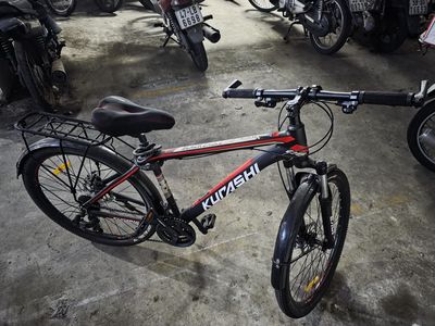 Xe đạp thể thao KURASHI EAGLE Đen đỏ 26 inch. Mua bán Xe đạp tại Quận 10 Tp Hồ Chí Minh được đăng bởi binh