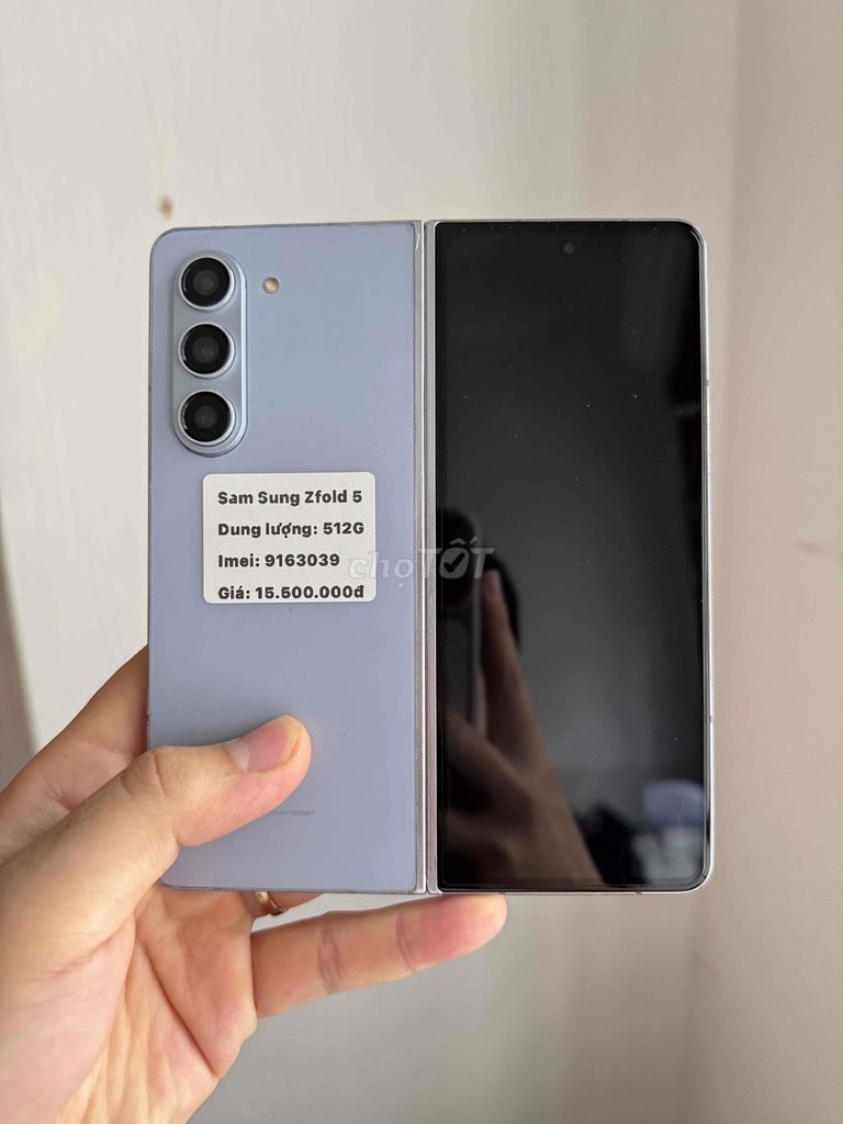 Samsung Galaxy Z Fold 5 512GB xanh máy đẹp. Mua bán Điện thoại tại Thành phố Buôn Ma Thuột Đắk Lắk được đăng bởi Nguyễn Hoàng hình 1