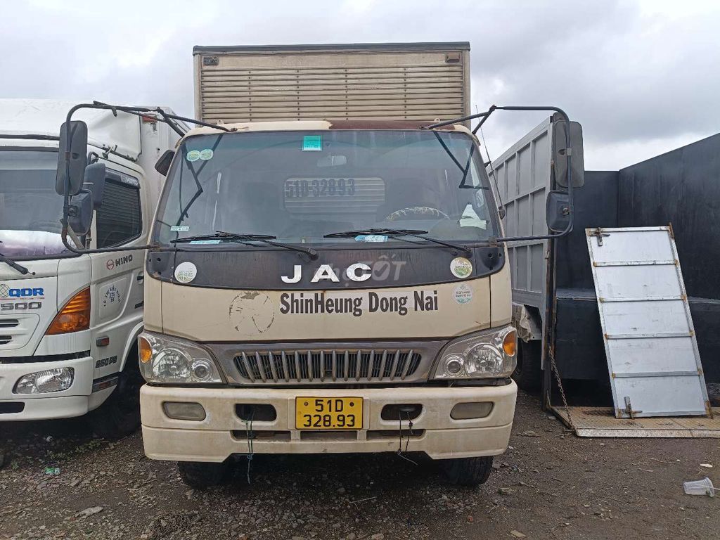 JAC 9t5,2017 máy cơ, thùng dài 7, 3m