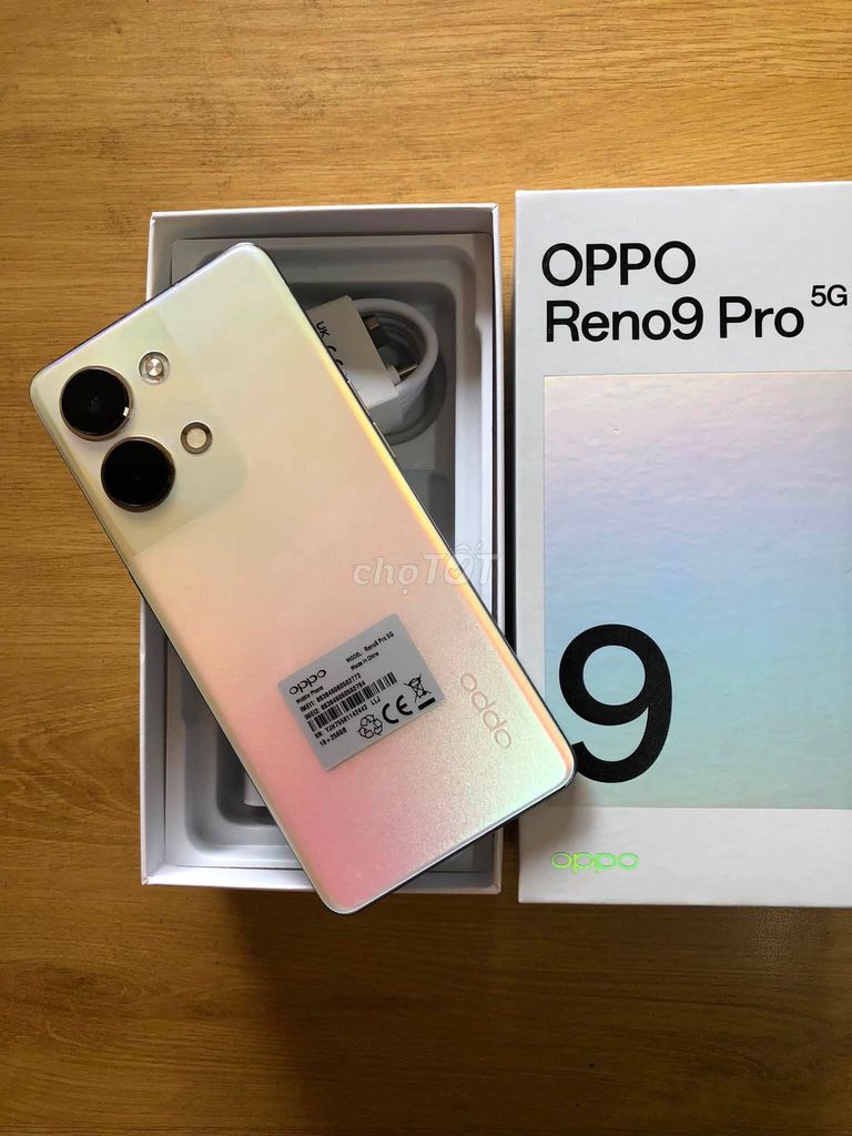 Oppo Reno9 Pro 256GB Trắng. Mua bán Điện thoại tại Quận Tân Phú Tp Hồ Chí Minh được đăng bởi Hội Đồ Điện Tử hình 1