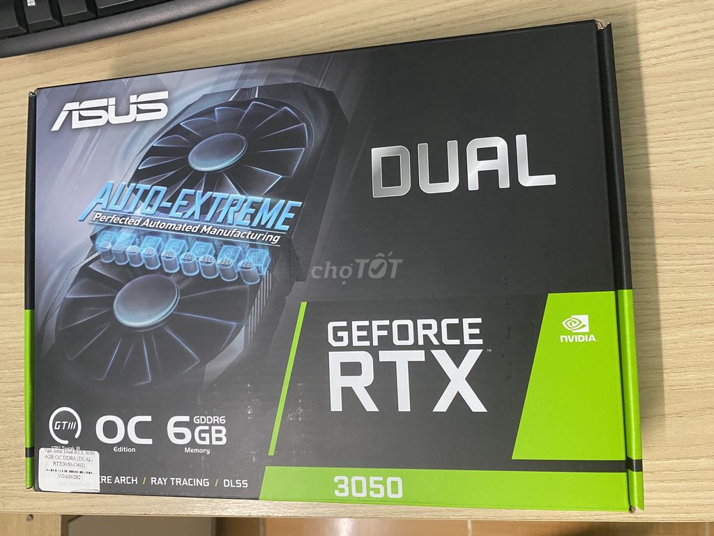 Card đồ họa ASUS RTX 3050 6GB . Mua bán Linh kiện (RAM, Card...) tại Quận Sơn Trà Đà Nẵng được đăng bởi Võ Huy Thạch hình 1