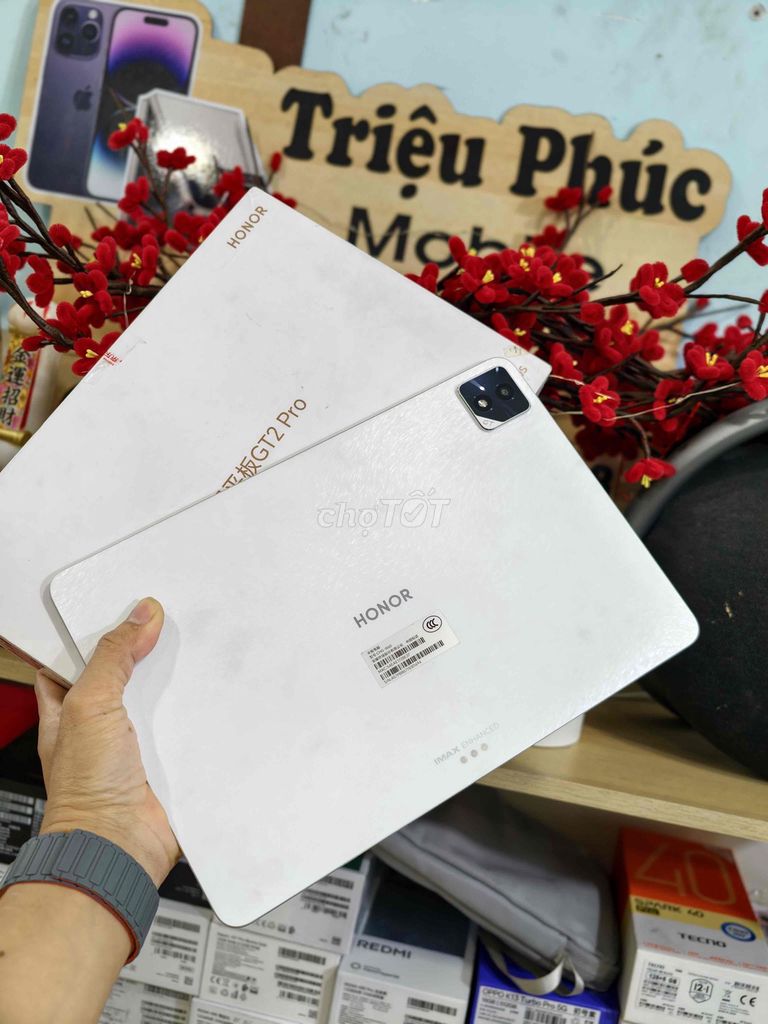 Honor Tab GT 2 Pro fullbox 8/256 lướt đẹp sạc ít. Mua bán Máy tính bảng tại Quận Bình Tân Tp Hồ Chí Minh được đăng bởi Triệu Phúc hình 1