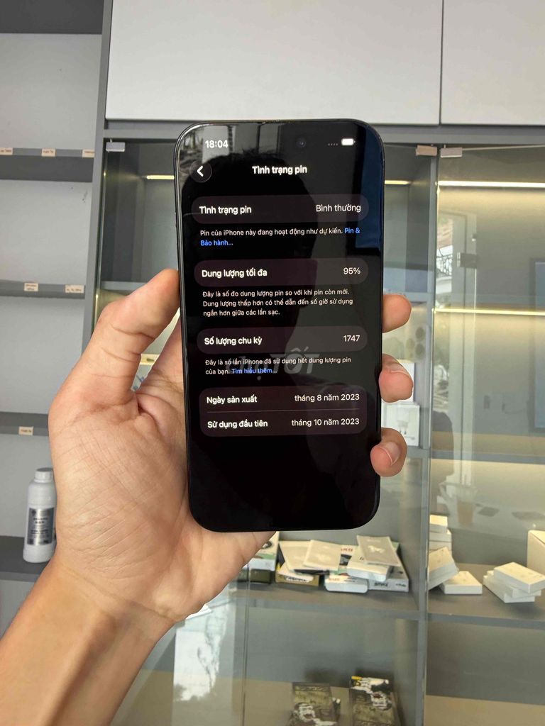 Apple iPhone 15 Pro 128GB. Mua bán Điện thoại tại Quận Lê Chân Hải Phòng được đăng bởi Nghiêm Thượng Mobile hình 1