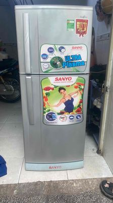 tủ lạnh sanyo 165l đẹp máy zin bao tốt bh 6 tháng