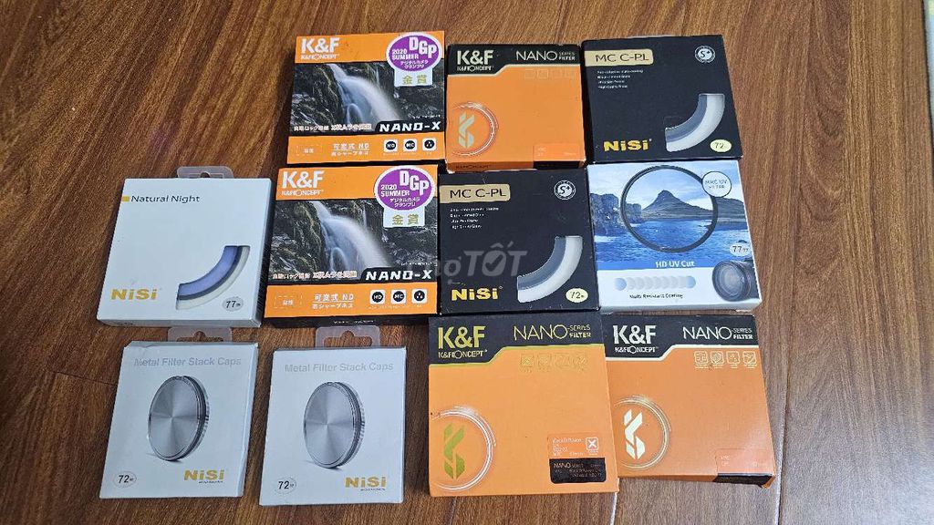 Combo 11 Filter K&F Concept. Mua bán Máy ảnh, Máy quay tại Quận Đống Đa Hà Nội được đăng bởi Kiều Cao Lâm hình 1
