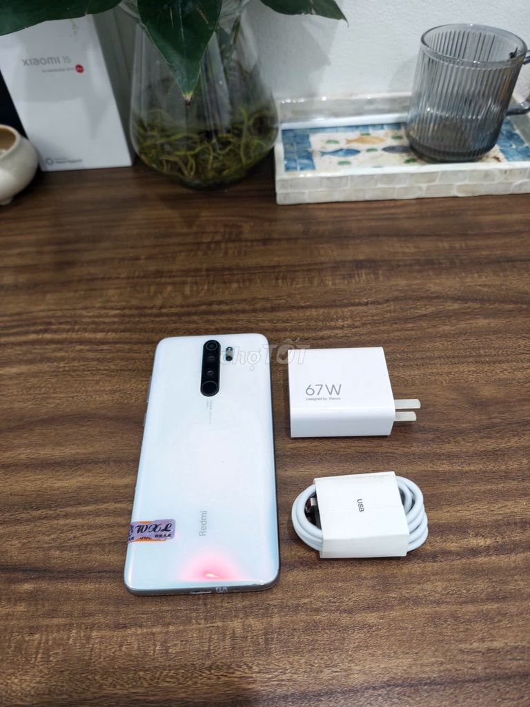 Redmi Note 8 Pro 8/128 Trắng Quốc Tế có ship COD. Mua bán Điện thoại tại Quận Hoàng Mai Hà Nội được đăng bởi Trần Ngọc Hiếu hình 1