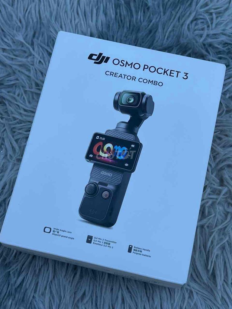 Máy quay DJI Osmo Pocket 3 Đen Đã sử dụng. Mua bán Máy ảnh, Máy quay tại Quận Tân Phú Tp Hồ Chí Minh được đăng bởi Thảo Nguyên hình 1