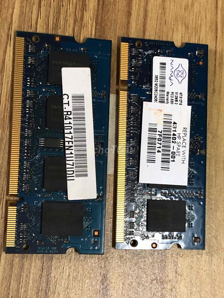 RAM Laptop Nanya DDR2 512MB Đã sử dụng. Mua bán Linh kiện (RAM, Card...) tại Quận 11 Tp Hồ Chí Minh được đăng bởi Tạo hình 1