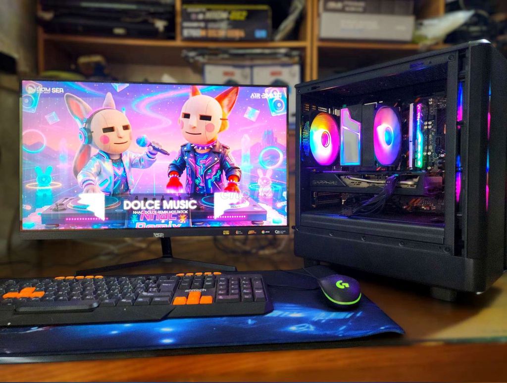 PC chơi game i5 9400F, AMD RX 5600XT. Mua bán Máy tính để bàn tại Huyện Đức Hòa Long An được đăng bởi Vi Tính KH  ViTinhKHCom hình 1