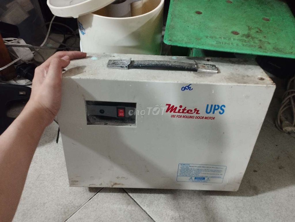 Ups cửa cuốn của Miter pass ae thợ