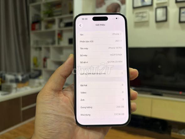 Apple iPhone 14 Pro 256GB Tím. Mua bán Điện thoại tại Quận 1 Tp Hồ Chí Minh được đăng bởi Hội Đồ Điện Tử hình 1