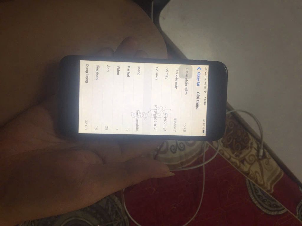 Apple iPhone 7 32GB Đen Đã sử dụng. Mua bán Điện thoại tại Quận Cầu Giấy Hà Nội được đăng bởi Phương hình 1