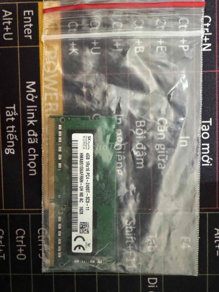 RAM SK Hynix DDR4 4GB 2400T. Mua bán Linh kiện (RAM, Card...) tại Huyện Bàu Bàng Bình Dương được đăng bởi Vuongphamvietjp hình 1