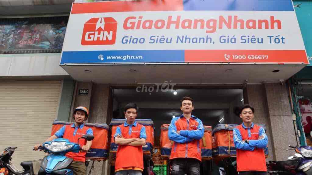 GHN khu Cẩm Lệ - Liên Chiểu Tuyển dụng 05 Shipper