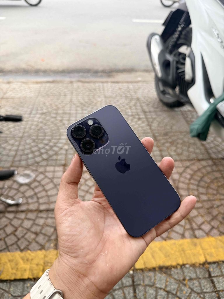 Apple iPhone 14 Pro 128GB Tím. Mua bán Điện thoại tại Quận Ngũ Hành Sơn Đà Nẵng được đăng bởi Nghĩa  hình 1