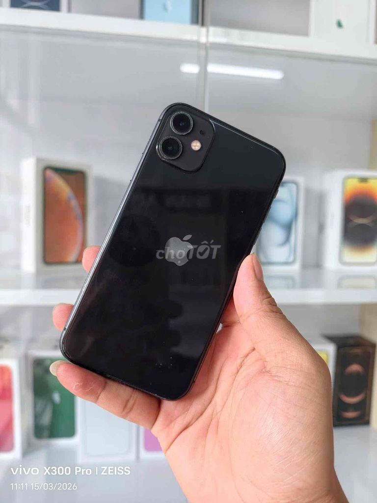 IPHONE 11 ĐEN 128gb QT ZIN FULL PIN 100. Mua bán Điện thoại tại Thành phố Cà Mau Cà Mau được đăng bởi NHAN APPLE hình 1